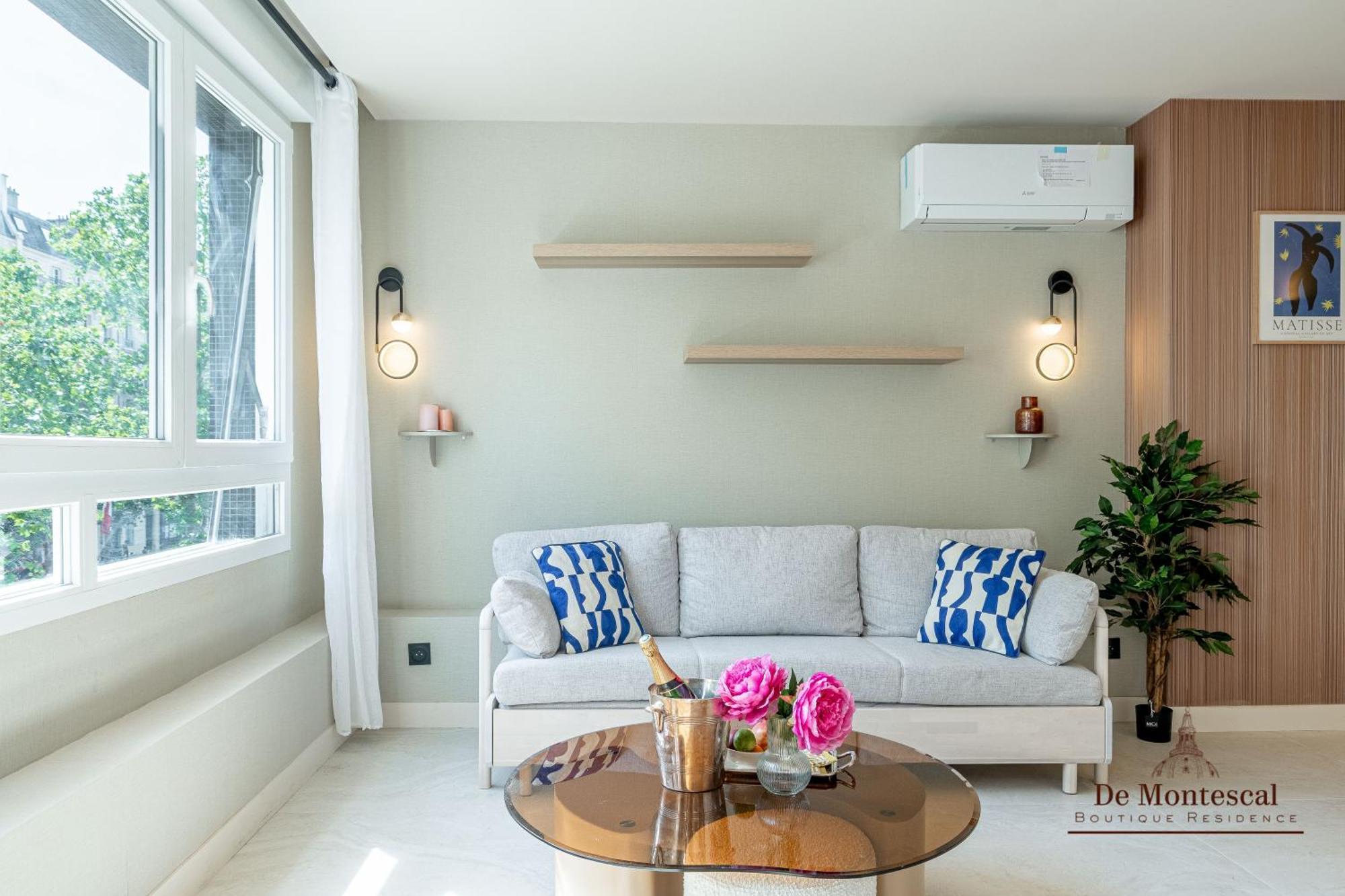De Montescal - Hot Tub And Ac Cosy Apartment A Prime Location 40M2 巴黎 外观 照片