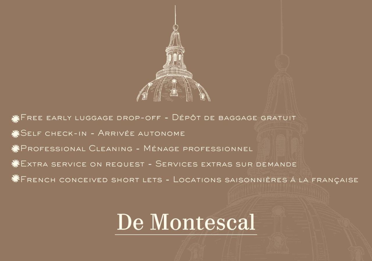 De Montescal - Hot Tub And Ac Cosy Apartment A Prime Location 40M2 巴黎 外观 照片